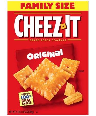 A Taste Of America Cheez - It Original Baked Crackers - Format familial - 595 g