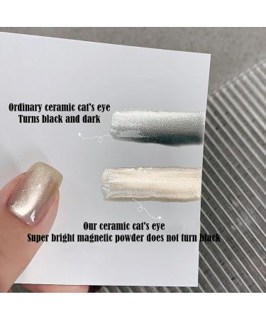 Rolita Gel Polish Rolita Nail Polish Rolita Gel Polish 15ml Nude Ice-Clear Jade Gel Glitter Crystal Gel Nail Polish with Magnet Jelly Gel Nail Polish DIY at Home Crystal Cat Eye Gel Polish(Y-24) - Buy Online on GoSupps.com