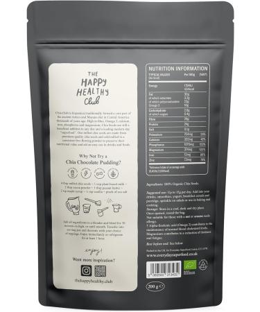 Milled Chia Seeds 200g - Pure Keto Ingredients - Ground Chia Seed Meal Powder - Pack of 1 - Buy Online on GoSupps.com