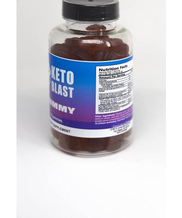 Keto Blast Gummies 2 Pack - 60 Count x 2 | Premium Keto Supplement - Buy Online on GoSupps.com