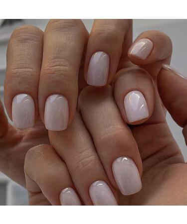 Neamou False Nails | Wearable Nail - 24 Pieces No Glue Press On Nails Fake Nails Short Removable False Nails Kit for Women - Buy Online on GoSupps.com
