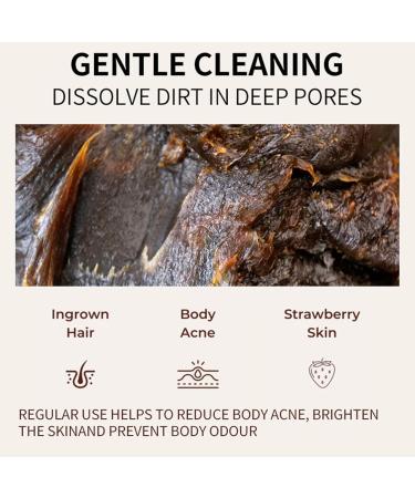 Olive Oil Black Soap 200g Natural Moroccan Soap Camping Cleansing Soap Hydrating Skin Soap Skin Brightening Soap Refreshing Black Soap for Women Men Travel Home Business Trips - Buy Online on GoSupps.com