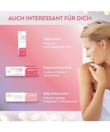  Lasepton Lasepton Foot Cream 75ml: intensive moisturizing care with 12% urea cream for very dry feet and cracked heels against calluses fissures and pressure points - Buy Online on GoSupps.com