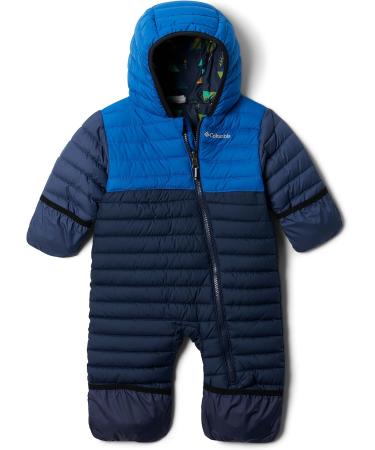 Columbia Kids Reversible Bunting Snowsuit Romper 18-24 Months - Collegiate Navy/Bright Indigo/Dark Mountain - Buy Online on GoSupps.com