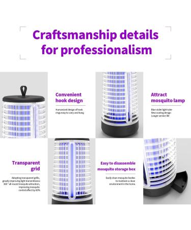 Youkk Insect Destroyer: Electric Fly Trap & Mosquito Lamp for Indoor & Outdoor Use - Effective Insect Catcher - Buy Online on GoSupps.com