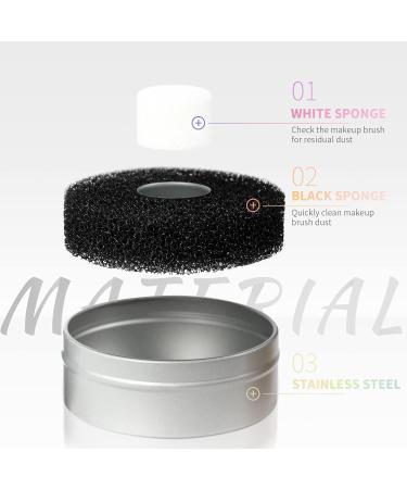 Docolor Makeup Brush Cleaner Sponge - Quick Color Removal for Makeup Brushes No Water Needed Travel-Friendly Black - Buy Online on GoSupps.com