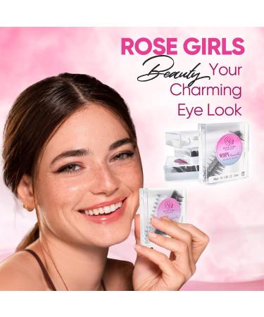 Ultra Wispy Individual Lashes | 5D/7D/9D Volume Extensions | Handmade Fake Eyelashes | Natural Look | C CC D Curl 0.05-0.07mm | 9-16mm Length - 9D 0.05 CC 11mm - Buy Online on GoSupps.com