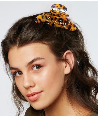 Big Hair Claw Clips Tortoise Shell Large Claw Hair Clips For Thick Hair 3.8 Inch Strong Hold Hair Jaw Clips Clamps For Women 2 Color Available(2 Pack) Brown - Buy Online on GoSupps.com