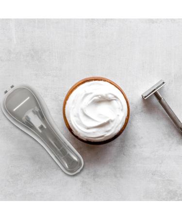 Homsfou Electric Razor Storage Box - Hard Shell Organizer for Male Razors & Shavers - Waterproof Shower Case for Blade Safety - Miss Gray - Buy Online on GoSupps.com