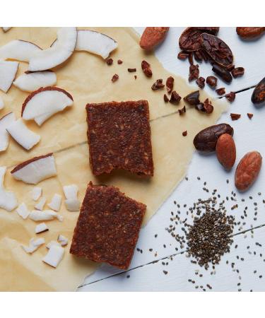 N'eat Natural Energy Cacao Coconut & Chia Seeds Fruit Bars 16x45g - Pack of 12 - Buy Online on GoSupps.com