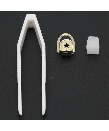 Hip Hop False Tooth Fashionable Hip Hop Tooth Single Brass for Most Teeth for Party for Daily Use(gold) - Buy Online on GoSupps.com