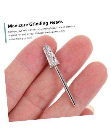 FOYTOKI Nail Polisher Carbide Nail Drill Bit Manicure Electrical Tools Nail File Drill Bit Nail Art Drill Bits Portable Nail Grinder Carbide Drill Bit Professional Nail File Tungsten Steel - Buy Online on GoSupps.com