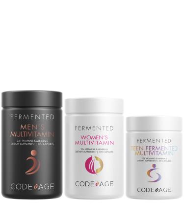 CodeAge Fermented Men's Multivitamin 120 Capsules