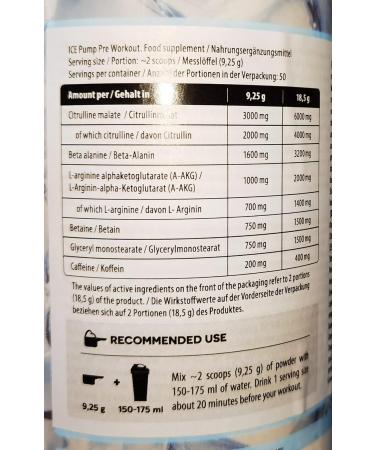 Fa Nutrition Ice Pump Booster | Pre-Workout Dietary Supplement | 463g Icy Lychee | Boost Energy & Cooling Effect | L-Citrulline Beta Alanine Caffeine - Buy Online on GoSupps.com