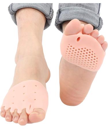 Silicone Toe Separator 5 Pairs - Daily Exercise Training Valgus Corrector (Skin Color) - Buy Online on GoSupps.com