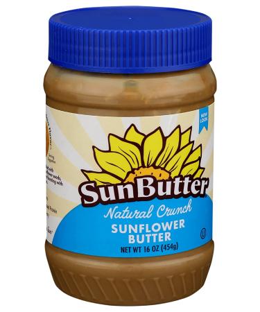 Sunbutter Natural Crunch Sunbutter 16 oz - Delicious and Nutritious Spread - Buy Online on GoSupps.com