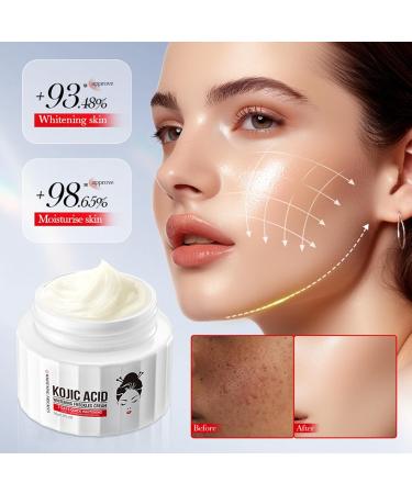  Cynamus Kojic acid face lightening cream 50g moisturizing and lightening face cream anti-wrinkle and firming hydrating - Buy Online on GoSupps.com
