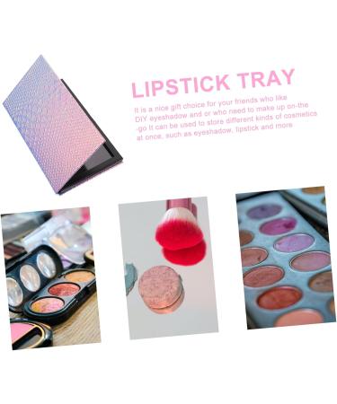  POPETPOP POPETPOP Lipstick Container Eyeshadow Storage Tray Fish Scale Pattern Eyeshadow Box for Women's Makeup - Buy Online on GoSupps.com