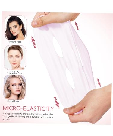 Ipetboom 5 pi ces Masques Visage Silicone R utilisables Souples Hydratants Couvre-masque Facial Confortables Pour Soins Peau - Buy Online on GoSupps.com