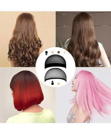 12PCS Beige Nylon Mesh Wig Cap Net by Akstore - Natural Wig Caps - Buy Online on GoSupps.com