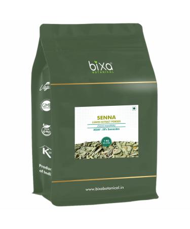 bixa BOTANICAL Indian Senna (Cassia angustifolia) Dry Extract - 20% Sennosides by UV | Supports Safe Laxation Stomach tissues reducing unpleasant Odors