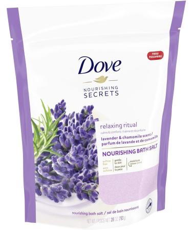 Dove Nourishing Secrets Relaxing Ritual Bath Salt - Lavender & Chamomile 28 oz - Buy Online on GoSupps.com