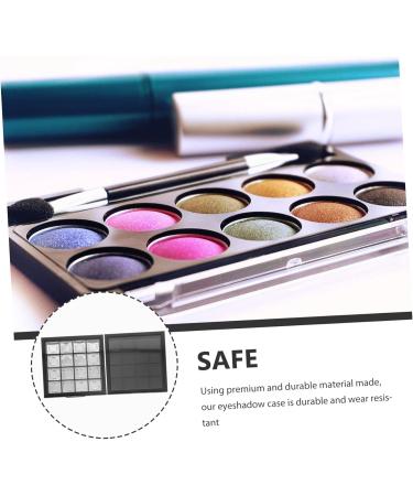 Balacoo 2pcs Eye Shadow Box Makeup Powder Tools Makeup Pallet Lipstick Storage Case Dog Travel Eyeliner 9.5X9.5X1.5CM As Shown - Buy Online on GoSupps.com