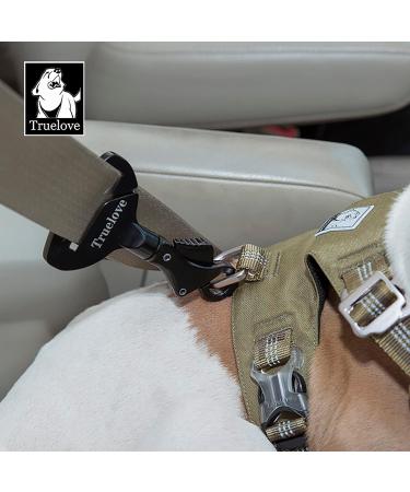 Truelove Car Seat Belt Safety Buckle Lock for Pet Harness - Portable & Lightweight - Black Unisize - Buy Online on GoSupps.com