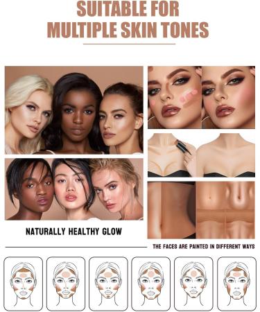  Scorpio Soul Contour and blush stick - Bronzing cream for all skin types - Sculpts fine and radiant bronzed lightweight long-lasting and sweat-resistant (#3) - Buy Online on GoSupps.com