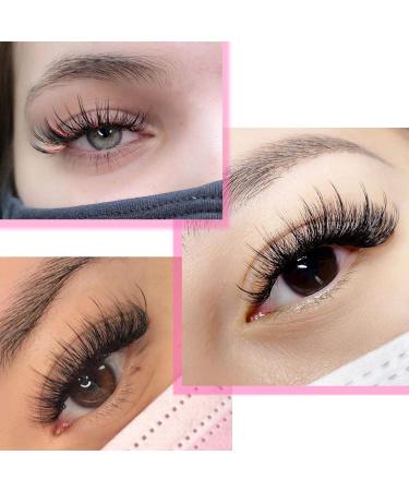 TDANCE Premade Spikes Eyelash Extensions - 0.07 D Curl Mix 14-19mm Matte Black - 240 Piece Assortment for Professional Use - Buy Online on GoSupps.com