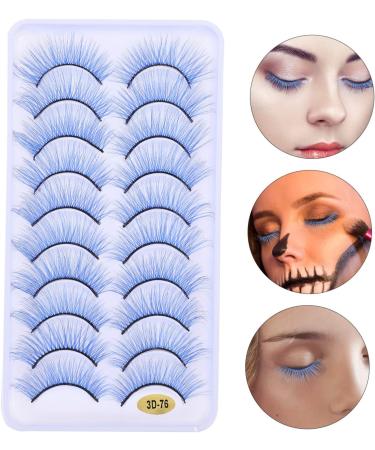 minkissy 10 Pairs Fake Eyelashes Halloween False Eyelashes Lashes Strip False Lash Extensions Halloween False Makeup Lashes Dollsthetic Lashes Faux Lashes Extend Fiber Cosmetic - Buy Online on GoSupps.com