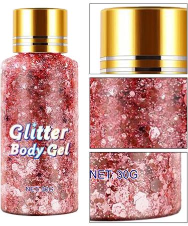  YUAB Thick face glitter waterproof glitter body gel - eyeshadow thick makeup for face hair nails nails glitter festival makeup Yuab cosmetic - Buy Online on GoSupps.com