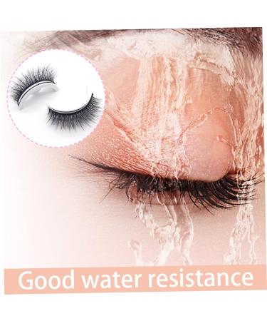 Fake Eyelashes 1 Pair Self-adhesive False Eyelashes Makeup Eyelashes with Crystal Case Realistic Lashes for Beginners Women Bushy Fake Eyelashes - Buy Online on GoSupps.com