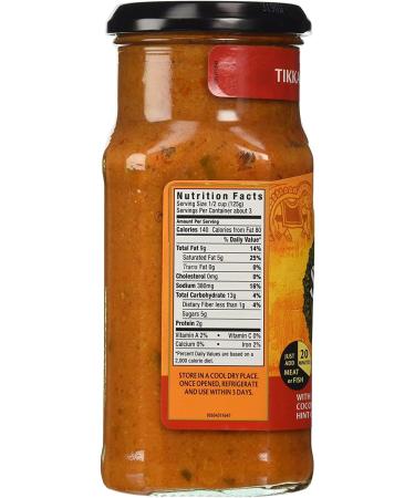 Sharwood's Tikka Masala Paste 275 g Jar - Buy Online on GoSupps.com