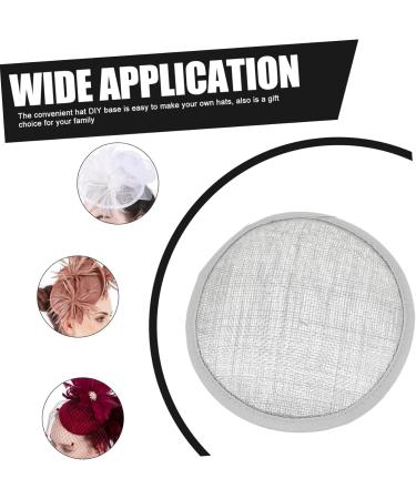 GALPADA Round Linen Hat Holder Hat Making Base Headdress DIY Accessories Comfortable Hat Base Anti-wear Hat Base DIY Hat Base DIY Round Base Hat Making Supply Base for Headdress Making - Buy Online on GoSupps.com