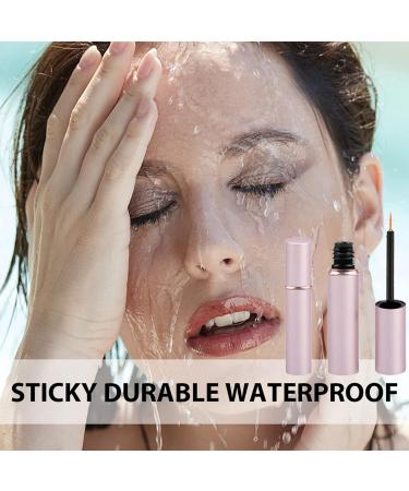 5ML Super Strong Hold Eyelash Glue - Quick-Drying, Waterproof Adhesive for False Eyelashes - Latex-Free Formula for Cluster and Extension Lashes - White - Buy Online on GoSupps.com
