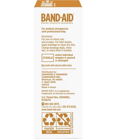 Band-Aid Brand Ourtone Flexible Fabric Adhesive Bandages - QuiltAid Pad for Minor Cuts & Scrapes - Assorted Sizes - 30 Count - Buy Online on GoSupps.com