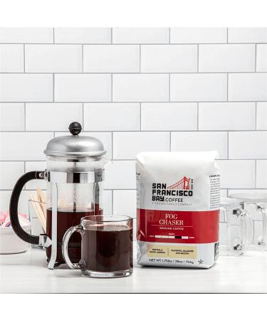 San Francisco Bay Coffee Fog Chaser 28oz Ground Medium Dark Roast - Buy Online on GoSupps.com