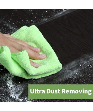 6 Pack Microfiber Cleaning Cloths 400 GSM - Lint Free, 12x12 Inches, Multi-Colored - Ideal for Kitchen, Car, House, Boat - Soft and Thick Reusable Towels - Buy Online on GoSupps.com