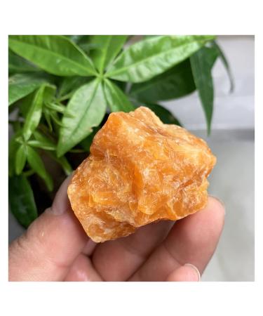 Raw Sunstone Rough Crystals Reiki Ore for Home Decor yuebang Stone Mineral Specimen (Size : 100g)