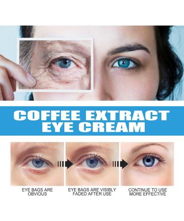 Coffee Extract Eye Cream Instant Eye Bag Removal Cream Natural Firming Eye Moisturizer Eye Cream Women Eye Bag Removal Cream Natural Skin Firming Eye Cream Firming Eye Moisturizer - Buy Online on GoSupps.com