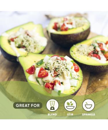 Nutiva Organic Raw Shelled Hemp Seeds - 19 oz | Nutrient-Dense Superfood - Buy Online on GoSupps.com