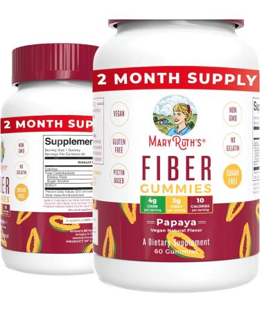 MaryRuth's Teen Multivitamin & Fiber Gummies Bundle | Essential Vitamins for Immune Support, Energy, Skin & Hair | Prebiotics for Gut Health - Buy Online on GoSupps.com
