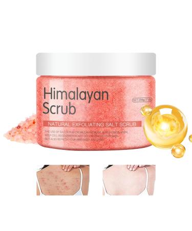 Pruojhw Women's Body Scrubs | 200g Natural Salt Care Wash - Shower Scrub | For Dead Skin Care Radiance Beauty Bath Hands Feet Back Knee Spa Daily