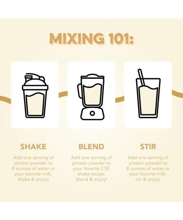 Clean Simple Eats Whey Protein Powder, Variety Pack, Naturally Sweetened Flavors, 100% Grass Fed Protein Powder with Digestive Enzymes & No Artificial Ingredients, Gluten Free, 10 Single Serve Packs Variety 1 Serving (Pack  - Buy Online on GoSupps.com