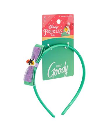 GOODY Ouchless Headband For All Hair Types - Disney Princess  Ariel - Comfort Fit for All-Day Wear - Beautiful Design for Instant Style - Pain-Free Hair Accessories for Women  Men  Boys & Girls Headband (Ariel)