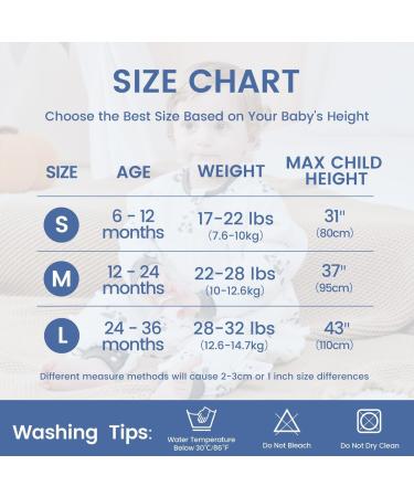 ZIGJOY Baby Sleeping Bag with Legs 2.0 TOG | Soft Bamboo Cotton Sleep Sack for Toddler | Deer Design | Autumn Winter 12-24 Months - Buy Online on GoSupps.com