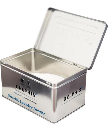 Delphis Eco Non-Bio Washing Powder + Free Collectors Tin | | 60 Washes | Eco-friendly Washing Powder | Sensitive Skin Laundry Detergent Limited Edition 1.2 kg (Pack of 1) - Buy Online on GoSupps.com