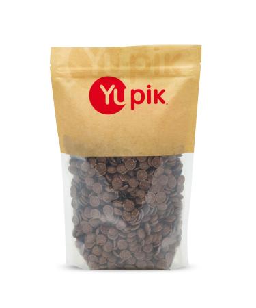 Yupik Barry Callebaut Milk Chocolate Flavored Wafers 1 kg 6 Count Gluten-Free Kosher Milk Chocolate Flavor Made with Cocoa Powder Melts Smoothly Ideal for Snacking Dipping Molding&Coating 6 kg