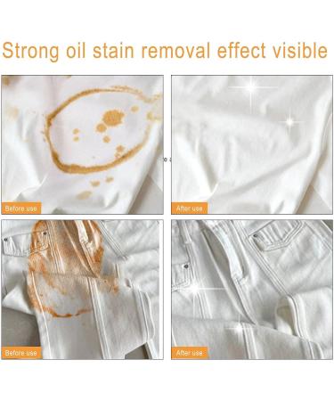 Clothing Degreaser & Laundry Stain Remover - Natural Fabric Cleaner for Grease Oil & Dirt | Multipurpose Stain Cleaner for Clothes Carpets & Car Interiors - Buy Online on GoSupps.com